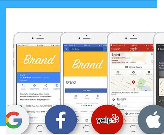 Let us 25X your exposure on Facebook, Apple Maps, Google Business Profile and 100+ third party applications.