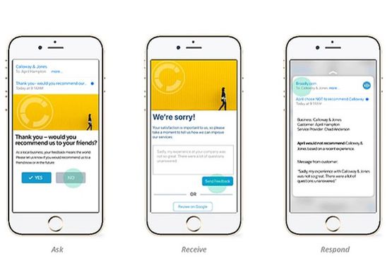 Manage negative feedback directly in private.